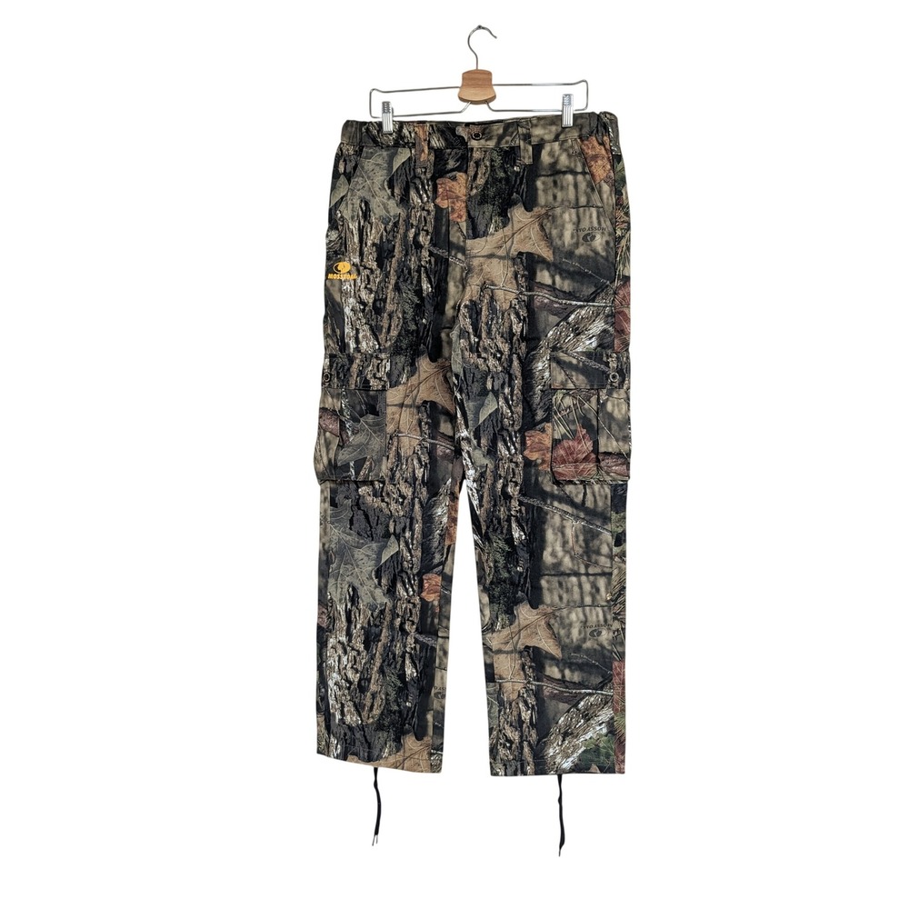 Mossy Oak Camo Cargo Pants Mens 32-34 M Break-Up Infinity Huntinh Pants